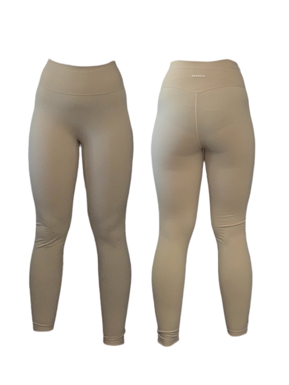 Adanola Cream High-Waisted Leggings